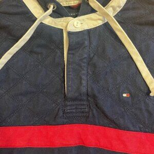Tommy Hilfiger L 100% cotton heavyweight long sleeve hoodie with kangaroo pocket